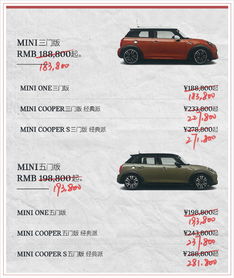 寶馬MINI全系車(chē)型價(jià)格下調(diào)，今日起正式生效，配件銷(xiāo)售同步優(yōu)化
